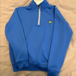 Masters Men's Vibrant Blue Zip-Up Sweater